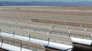 Morocco Noor I solar power plant