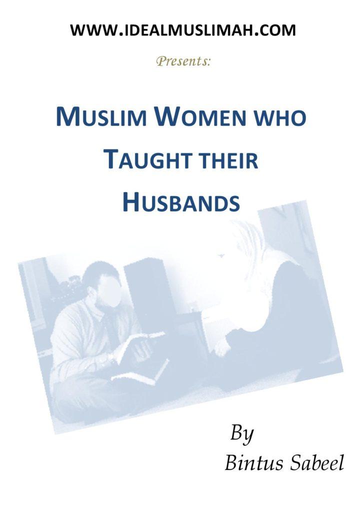 Muslim women who taught their husbands