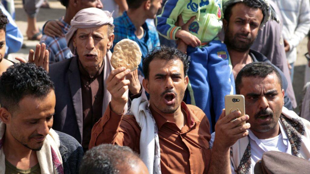 protest for wheat prices