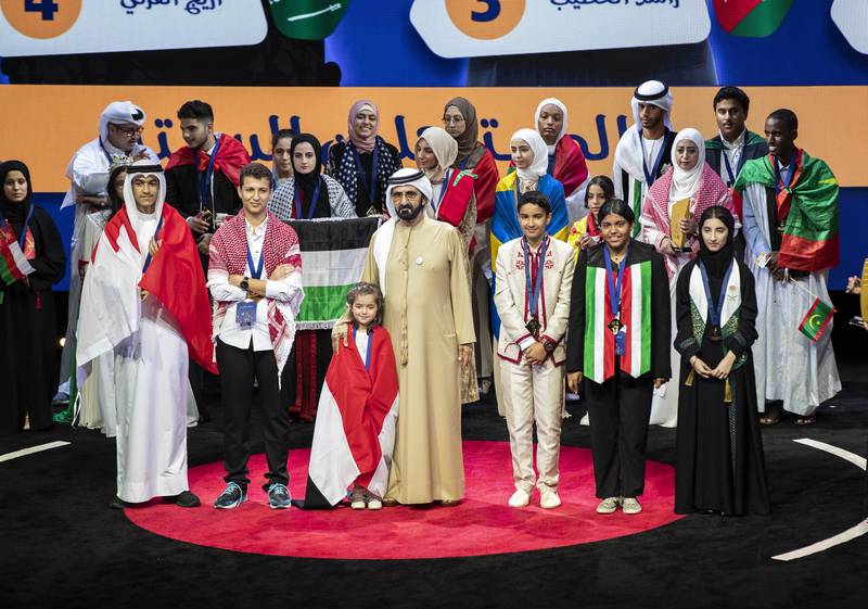 Arab reading challenge winners